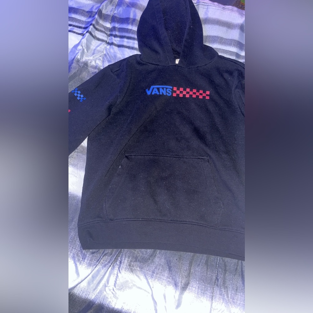 vans hoodie, cute, size large.
